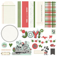Say Cheese Classic Mouse Christmas - Simple Stories Simple Cards Card Kit