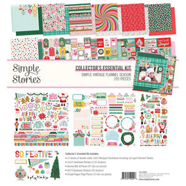 Hard Candy Christmas - Simple Stories Collector's Essential Kit 12"X12"