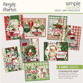 Simple Vintage Believe - Simple Stories Simple Cards Card Kit