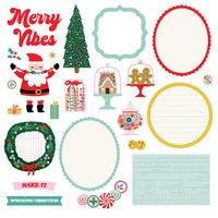 Hard Candy Christmas - Simple Stories Simple Cards Card Kit