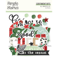 Sentiment - All Wrapped Up Bits & Pieces Die-Cuts