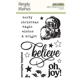 Simple Vintage Believe - Simple Stories Photopolymer Stamps