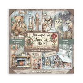 The Owl's House - Stamperia Single-Sided Paper Pad 8"X8" 22/Pkg