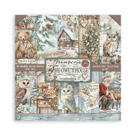 The Owl's House - Stamperia Scrapbooking Pad 12"x12" 10/Pkg