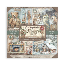 The Owl's House - Stamperia Scrapbooking Pad 12"x12" 10/Pkg