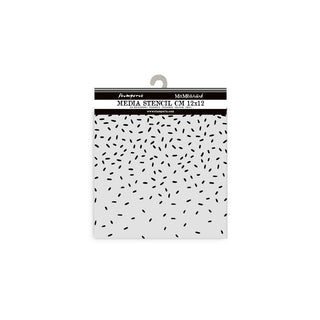 Candy Christmas Dripping W/ Sugar Sparkles - Stamperia Stencil 4.72