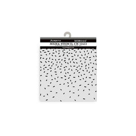 Candy Christmas Dripping W/ Sugar Sparkles - Stamperia Stencil 4.72"X4.72"