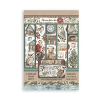 The Owl's House - Stamperia A5 Washi Pad 8/Pkg