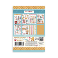 Candy Christmas - Stamperia A5 Washi Pad 8/Pkg