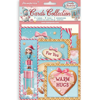 Candy Christmas - Stamperia Cards Collection
