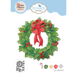 Holiday Wreath - Elizabeth Craft Metal Die