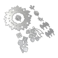 Holiday Wreath - Elizabeth Craft Metal Die