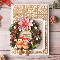 Holiday Wreath - Elizabeth Craft Metal Die