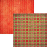 Festive Holly - Elizabeth Crafts Double-Sided Cardstock Pack 12"X12"