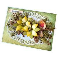 Winter Greenery - Elizabeth Craft Metal Die