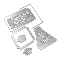 Festive Lantern - Elizabeth Craft Metal Die