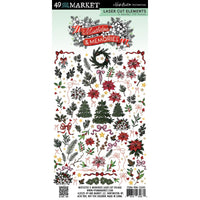 Foliage, Mistletoe And Memories - 49 And Market Laser Cut Outs
