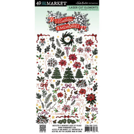 Foliage, Mistletoe And Memories - 49 And Market Laser Cut Outs