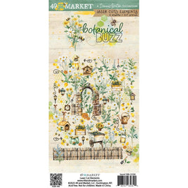 Element, Botanical Buzz - 49 And Market Laser Cut Outs