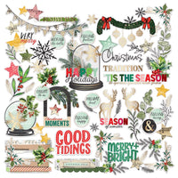 Foiled, Mistletoe And Memories - 49 And Marketing Die-Cuts