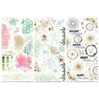 Blendable, Mistletoe And Memories - 49 And Market Rub-On Transfer Set