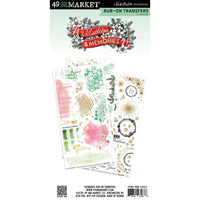 Blendable, Mistletoe And Memories - 49 And Market Rub-On Transfer Set