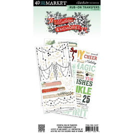 Essential, Mistletoe And Memories - 49 And Market Rub-On Transfer Set