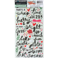 Mistletoe And Memories - 49 And Market Puffy Stickers