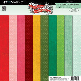 Mistletoe And Memories - 49 And Market Staples Pack 12"X12"