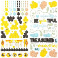Botanical Buzz - 49 And Market Puffy Stickers