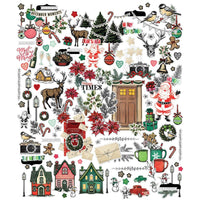 Icons, Mistletoe And Memories - 49 And Marketing Die-Cuts