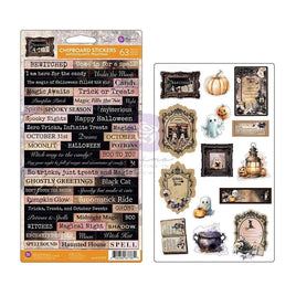 Bewitched - Prima Chipboard Stickers 63/Pkg