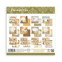 Whispering Woods - Stamperia Scrapbooking Pad 12"x12" 10/Pkg