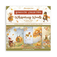 Whispering Woods - Stamperia Scrapbooking Pad 12"x12" 10/Pkg
