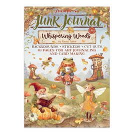 Whispering Woods - Stamperia Junk Journal Stickers, Cut-Outs, Backgrounds