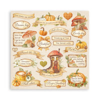 Whispering Woods - Stamperia Single-Sided Paper Pad 12"x12" 22/Pkg