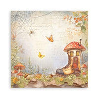 Whispering Woods - Stamperia Single-Sided Paper Pad 12"x12" 22/Pkg