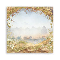 Whispering Woods - Stamperia Single-Sided Paper Pad 12"x12" 22/Pkg