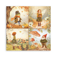 Whispering Woods - Stamperia Single-Sided Paper Pad 12"x12" 22/Pkg