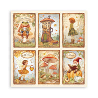 Whispering Woods - Stamperia Single-Sided Paper Pad 12"x12" 22/Pkg
