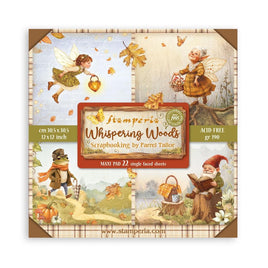 Whispering Woods - Stamperia Single-Sided Paper Pad 12"x12" 22/Pkg