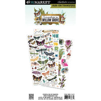 Essential, Curiosities In Willow Grove - 49 And Market Rub-On Transfer Set