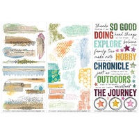 Blendable, Curiosities In Willow Grove - 49 And Market Rub-On Transfer Set