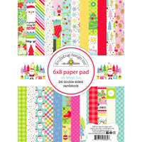 Oh What Fun - Doodlebug Double-Sided Paper Pad 6"X8"