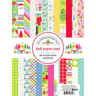 Oh What Fun - Doodlebug Double-Sided Paper Pad 6
