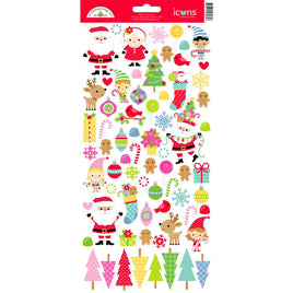 Icons - Doodlebug Cardstock Stickers