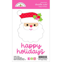 Happy Holidays - Doodlebug Doodle Cuts Dies