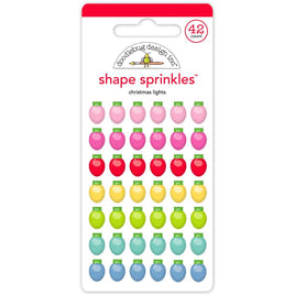 Christmas Lights - Doodlebug Sprinkles Adhesive Glossy Enamel Dots