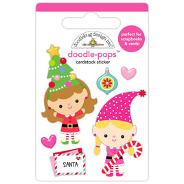 Playful Pixies - Doodlebug Doodle-Pops 3D Stickers