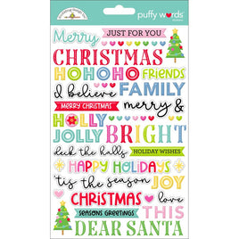 Words - Doodlebug Puffy Stickers